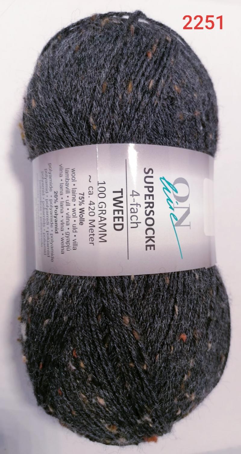 Super Socke Tweed 4f